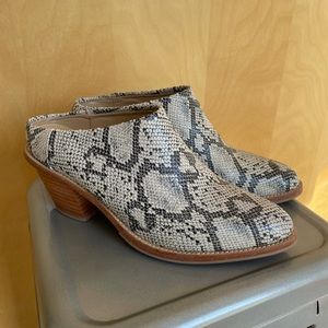 Poppy Barley heeled mule size 11